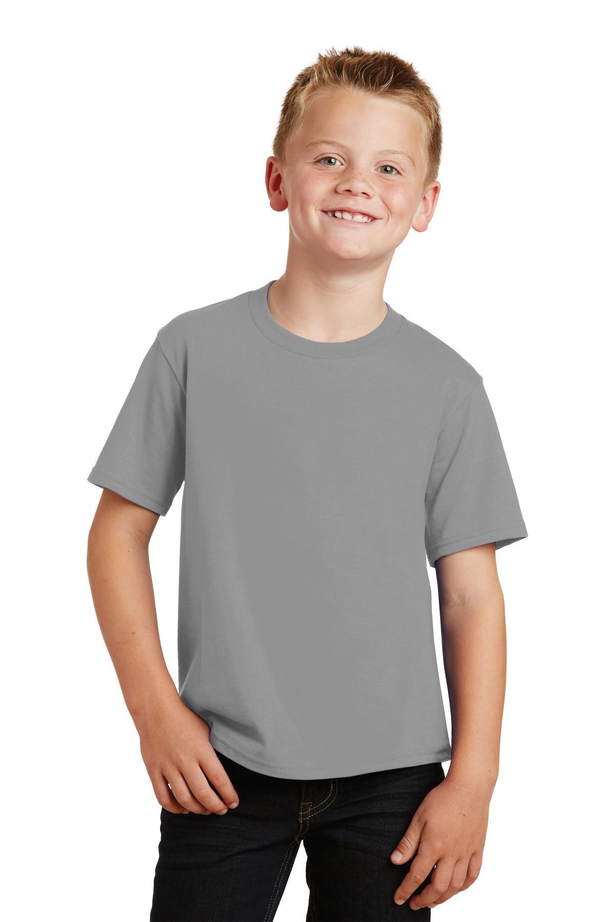 Port & Company Youth Short Sleeve Fan Favorite Crew Neck T-Shirt PC450Y - Picture 33 of 51