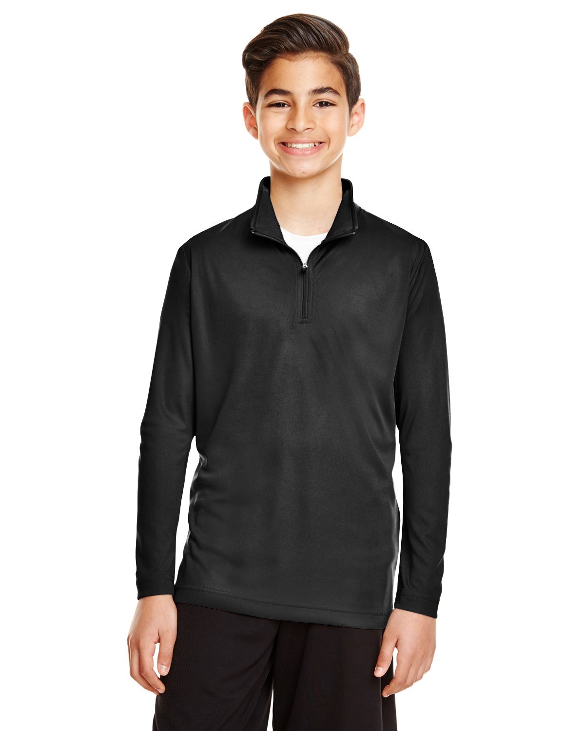 Team 365 Youth Quarter-Zip Zone Performance Jacket TT31Y - Picture 3 of 20