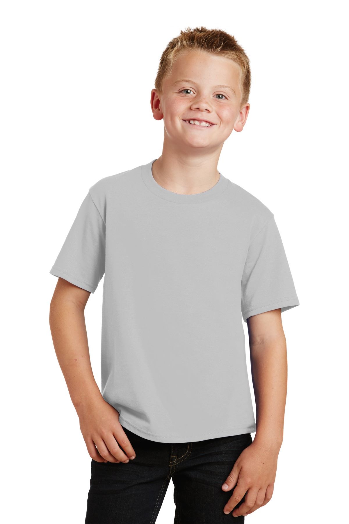 Port & Company Youth Short Sleeve Fan Favorite Crew Neck T-Shirt PC450Y - Picture 39 of 51