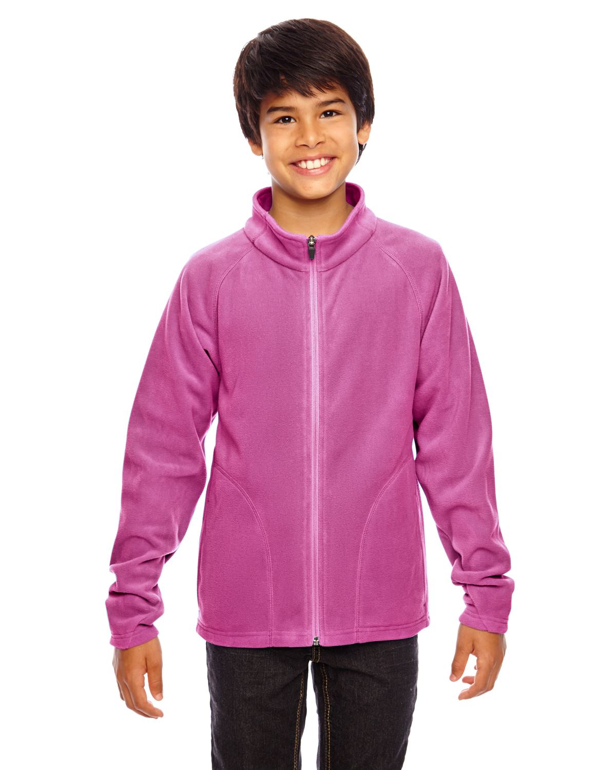 Team 365 Fleece Jacket Youth Campus Microfleece Jacket TT90Y - Picture 12 of 44