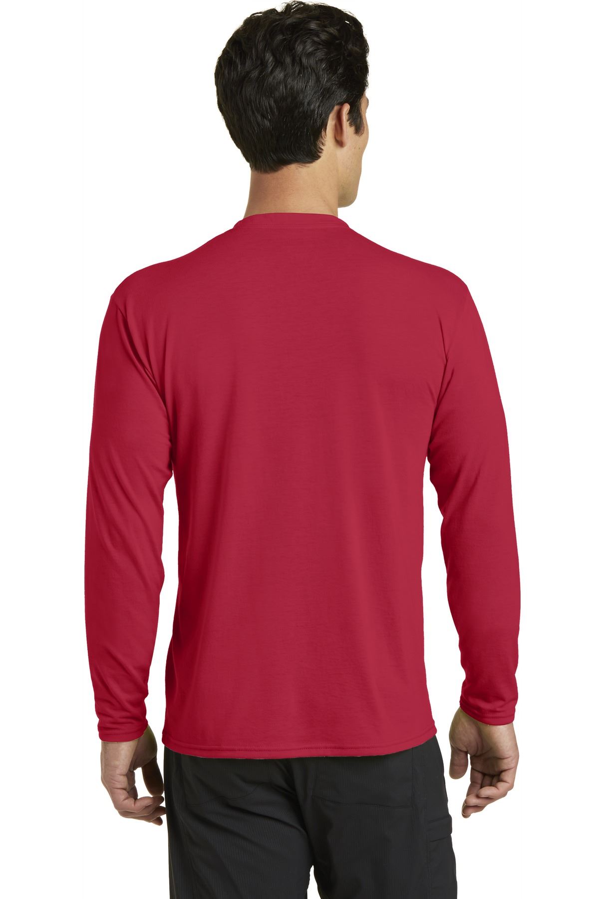 Port & Company Men's Long Sleeve Performance 65/35 Blend T-Shirt PC381LS - Picture 27 of 31