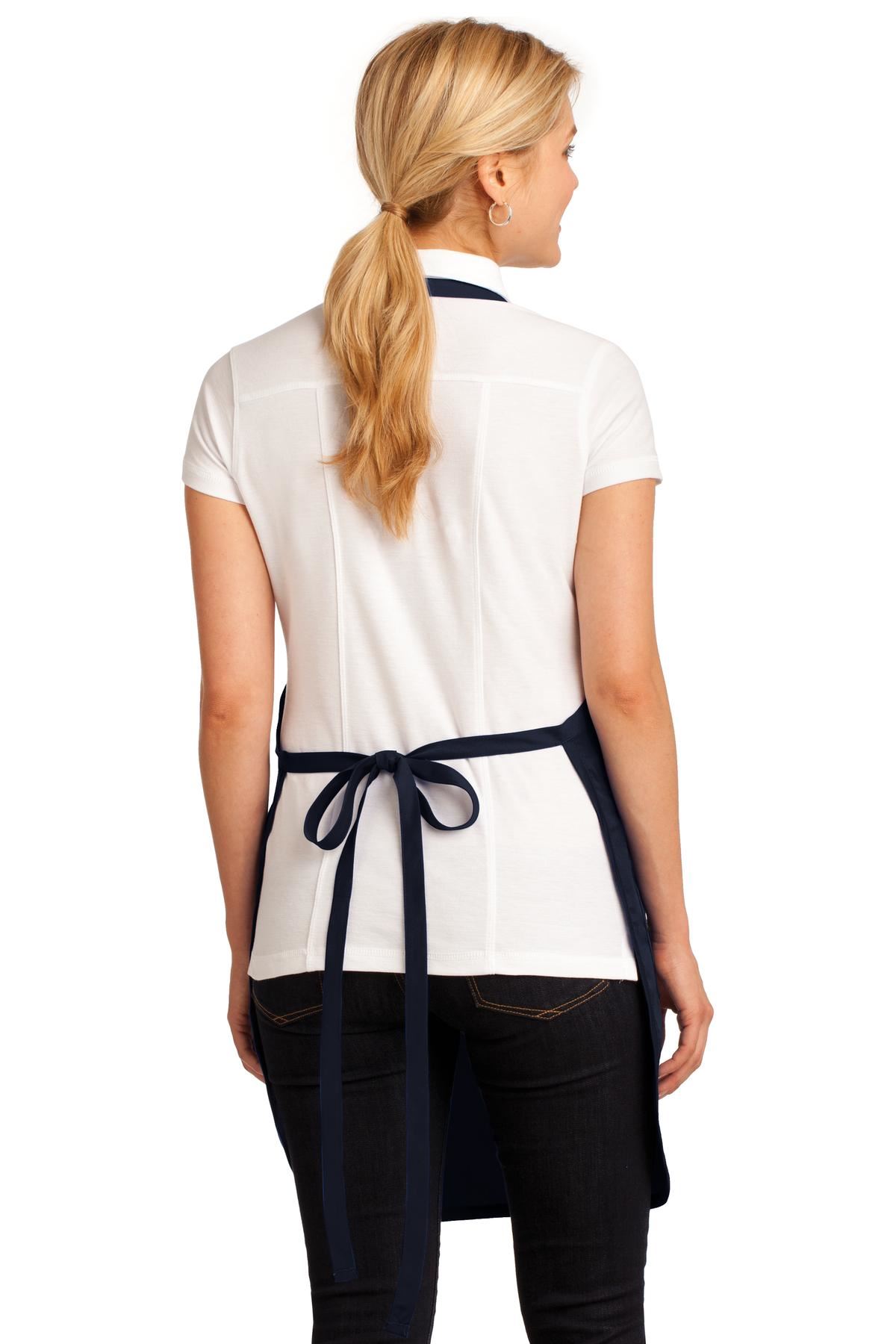 Port Authority Full Length Apron 3 Front Pockets Adjustable Neck Strap A703 - Picture 9 of 15