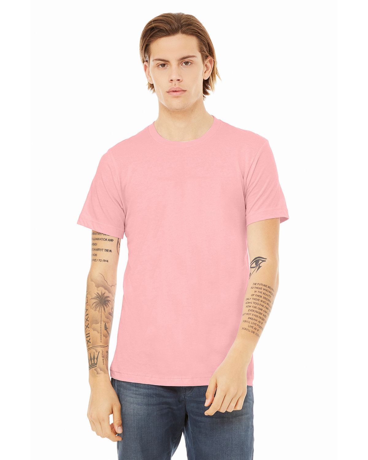 Bella + Canvas Unisex Short-Sleeve Cotton Jersey T-Shirt 3001C - Picture 36 of 51
