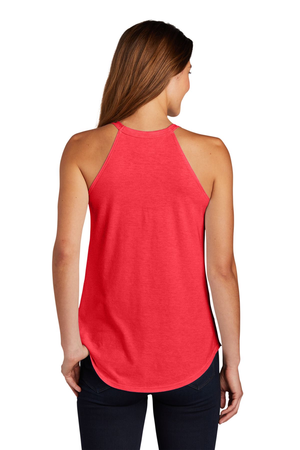 District Made Womens Sleeveless Perfect Tri Rocker Stylish Tank Top DT137L - Picture 19 of 21
