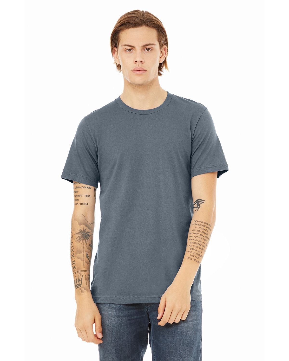 Bella + Canvas Unisex Short-Sleeve Cotton Jersey T-Shirt 3001C - Picture 41 of 51