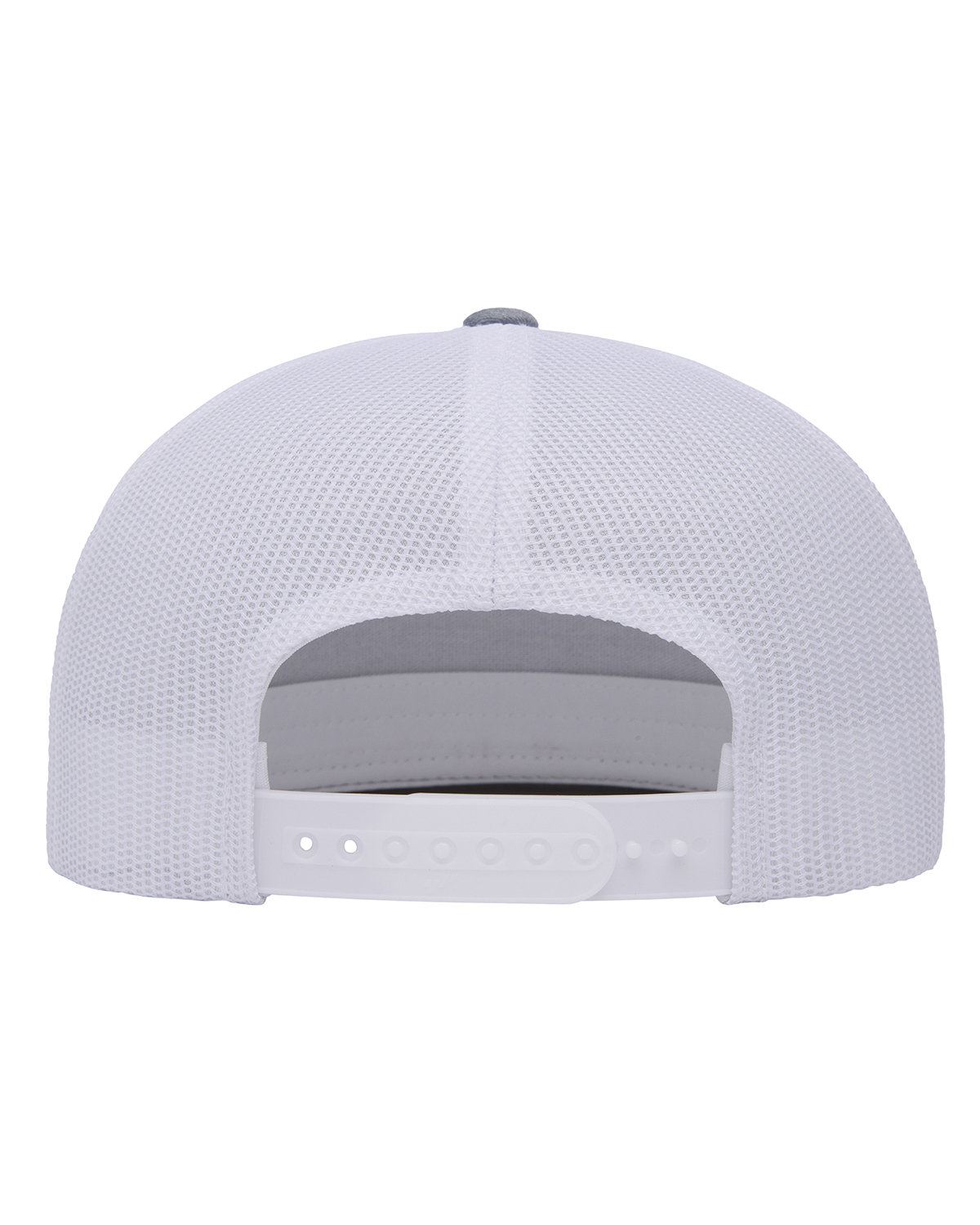 YP Classics Yupoong Flat Bill Trucker Cap Structured Meshback Snapback Hat 6006 - Picture 11 of 21