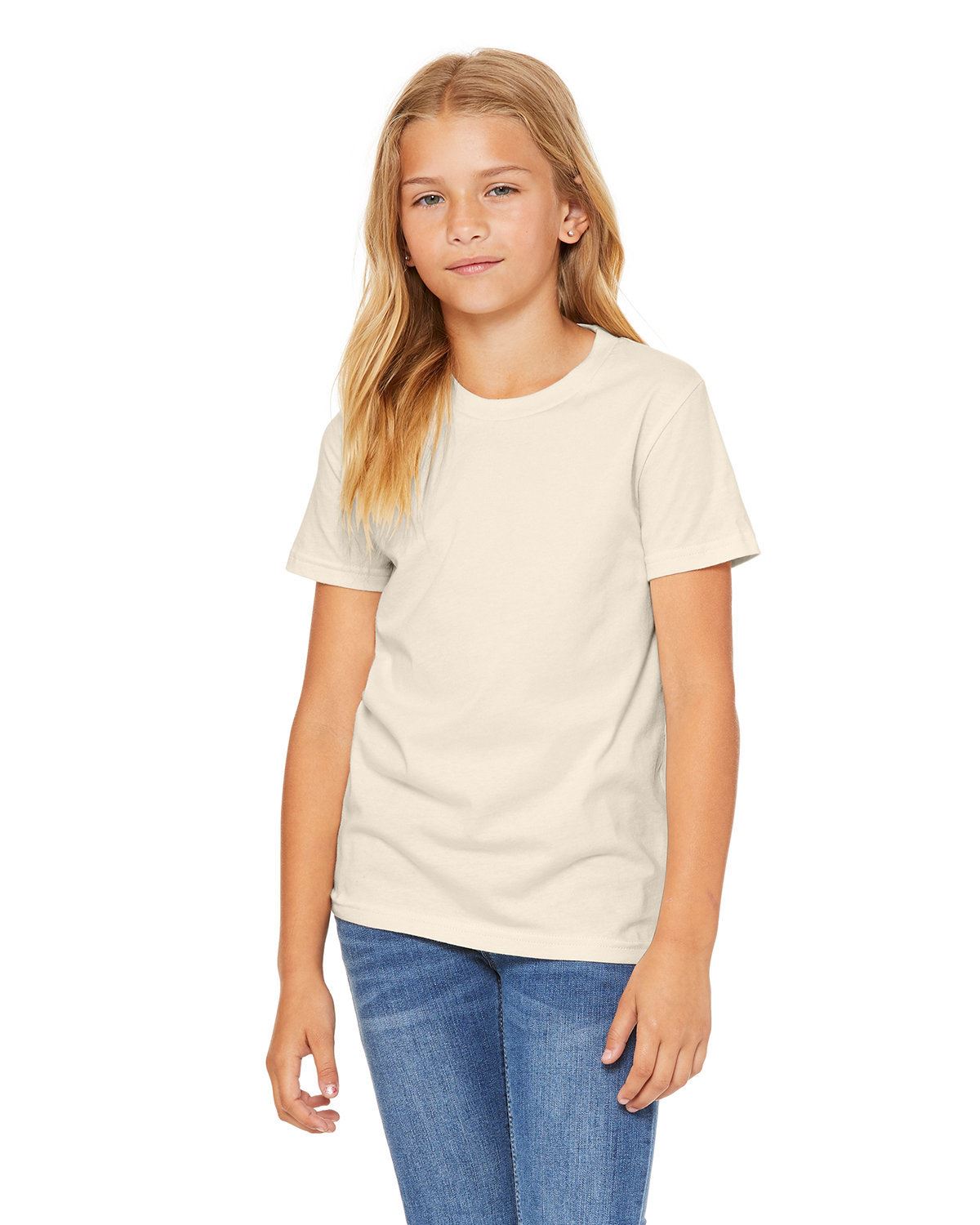 Bella + Canvas Youth Jersey Short-Sleeves Cotton T-Shirt 3001Y - Picture 23 of 41