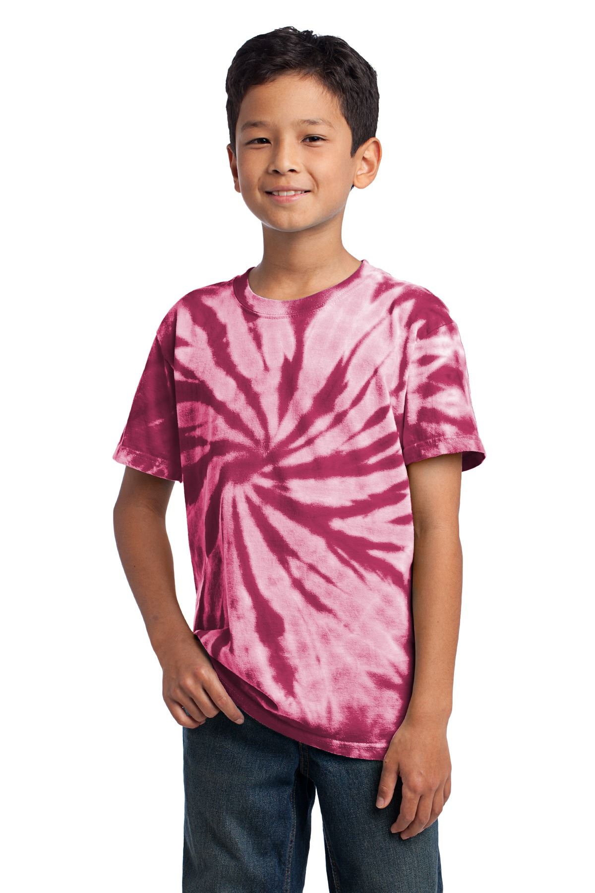 Port & Company Youth Short Sleeve 100% Cotton Tie-Dye T-Shirt PC147Y - Picture 16 of 43