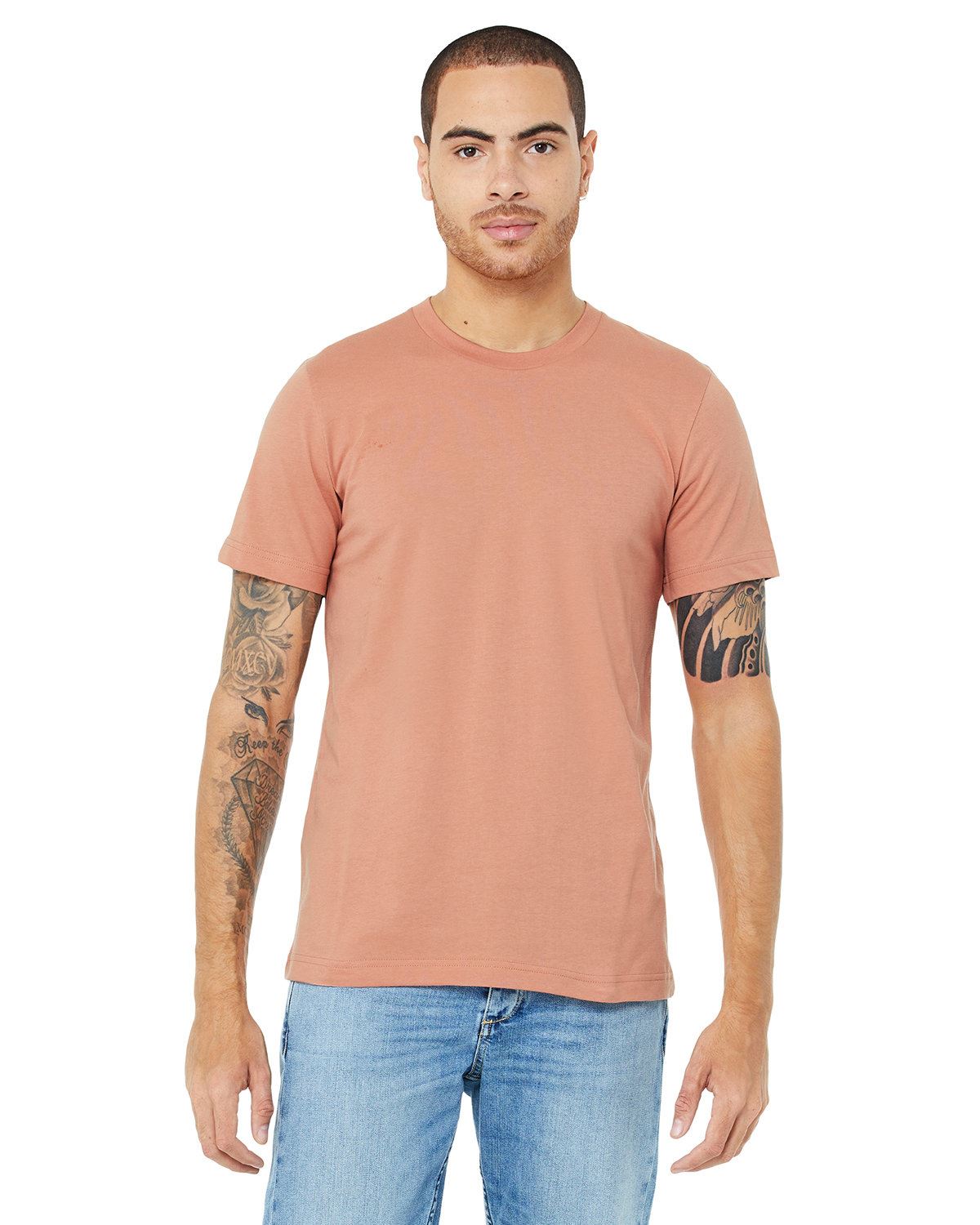 Bella + Canvas Unisex Short-Sleeve Cotton Jersey T-Shirt 3001C - Picture 47 of 51