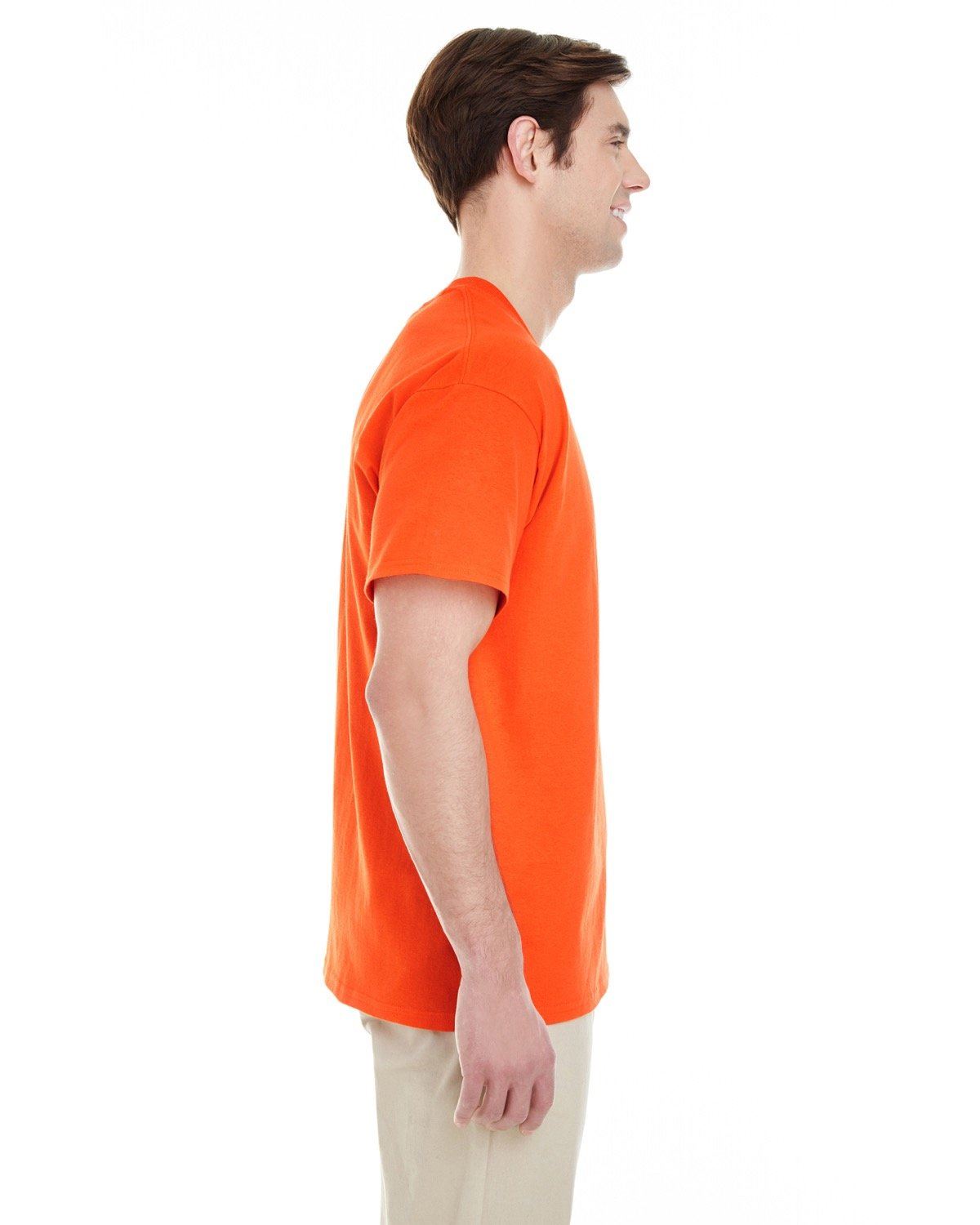 Gildan Mens Heavy Cotton Double Needle Pocket T-Shirt G530 5300 - Picture 23 of 41