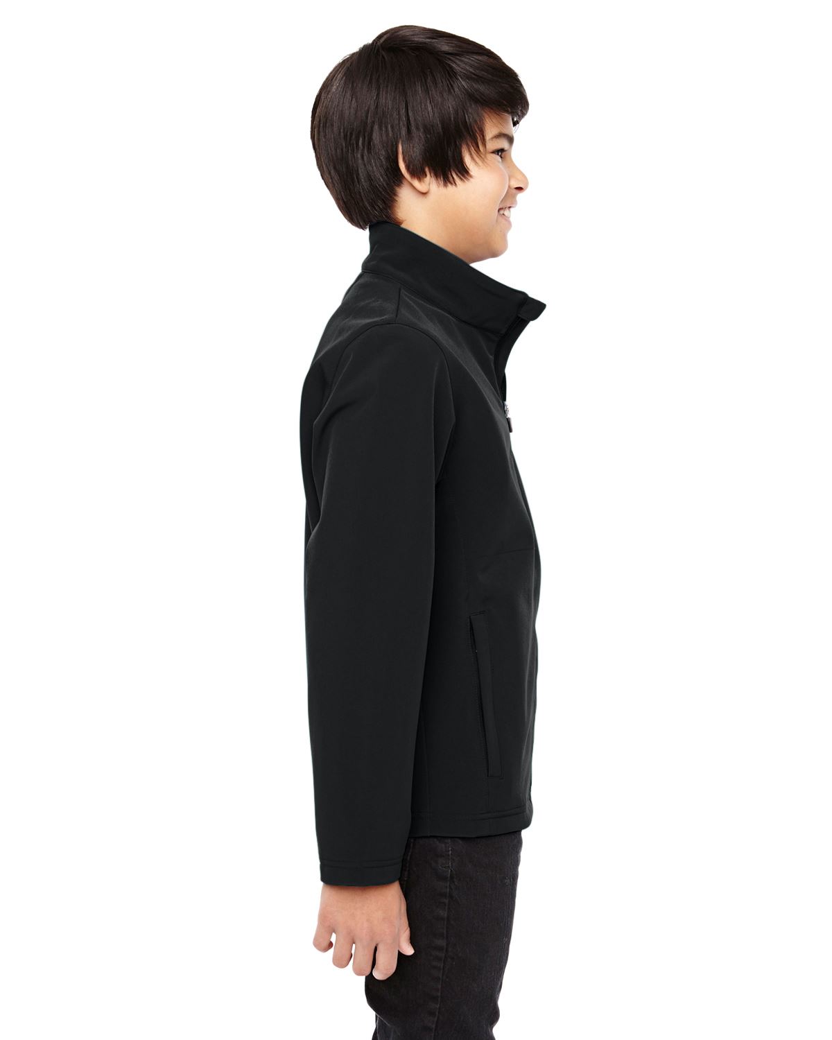 Team 365 Outerwear Youth Leader Soft Shell Jacket TT80Y - Picture 4 of 23