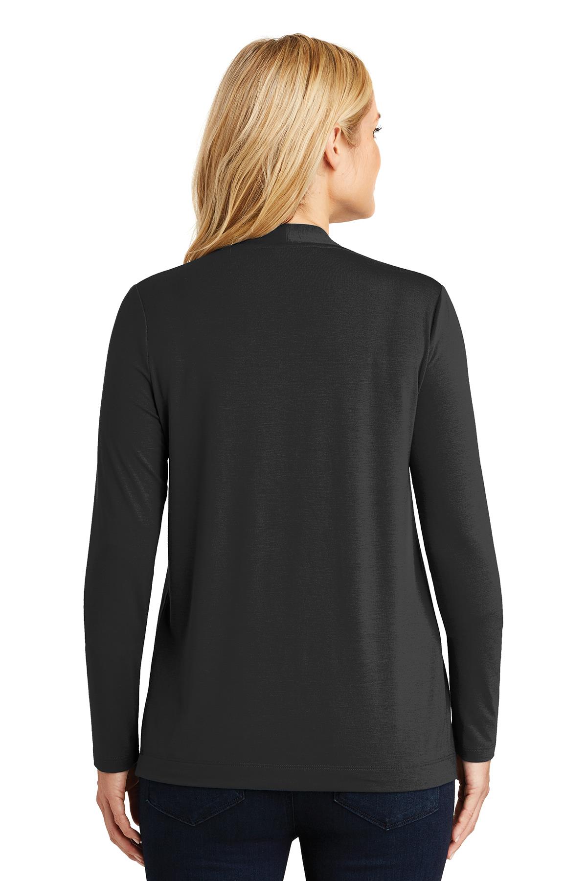 Port Authority Womens Concept Open Shawl Collar Cardigan L5430 - Picture 5 of 11