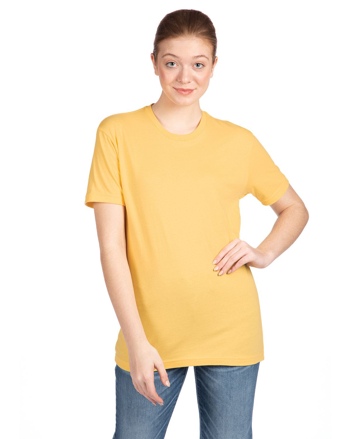 Next Level Apparel Unisex Premium Plain Super Soft Fit T-Shirt 3600 - Picture 6 of 88