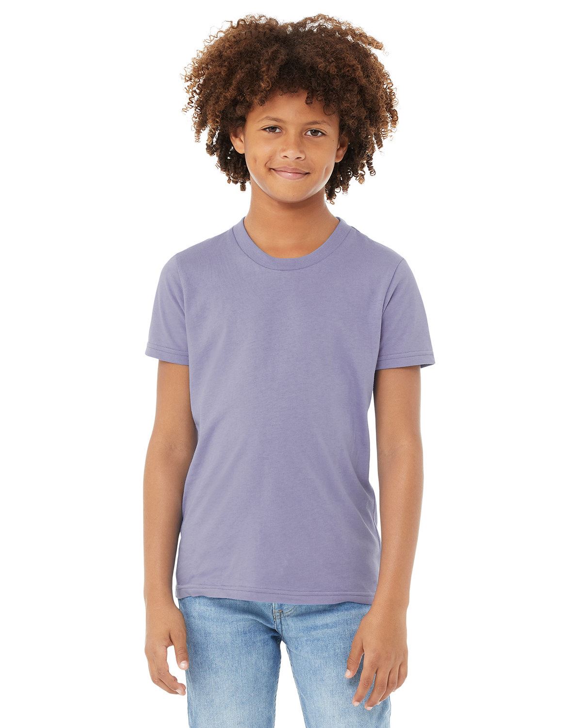 Bella + Canvas Youth Jersey Short-Sleeves Cotton T-Shirt 3001Y - Picture 11 of 41