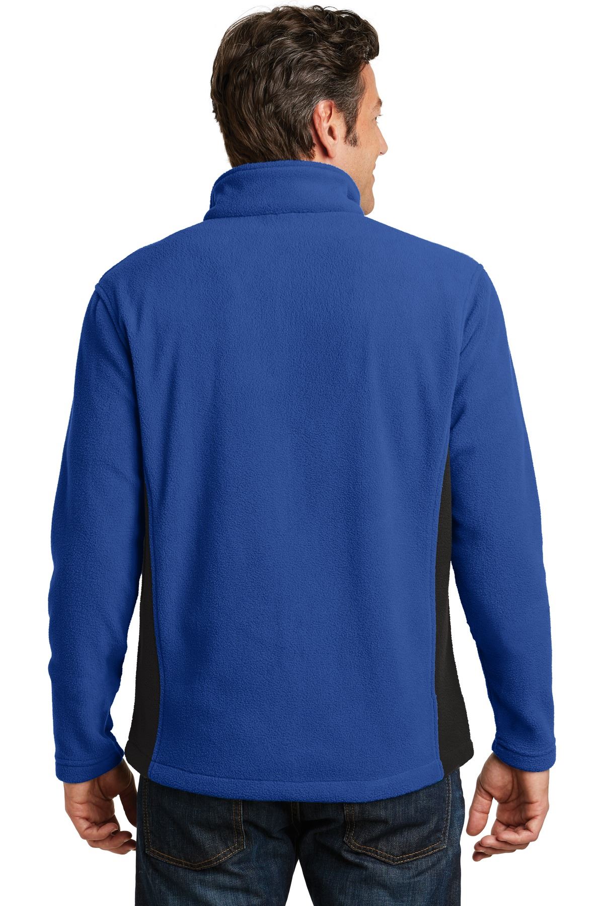 Port Authority Mens Colorblock Value Fleece Jacket F216