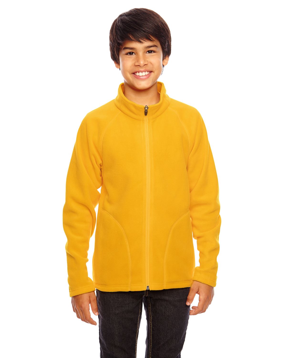Team 365 Fleece Jacket Youth Campus Microfleece Jacket TT90Y - Picture 6 of 44
