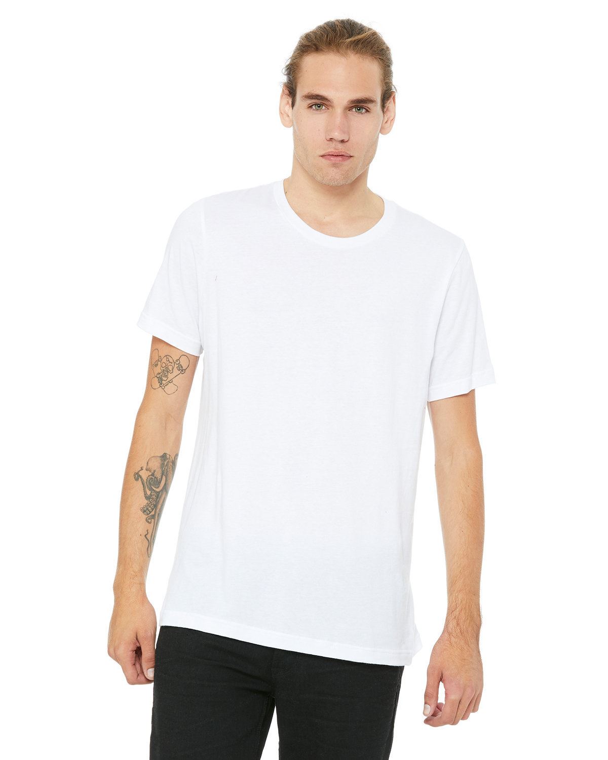 Bella + Canvas Unisex Short-Sleeve Cotton Jersey T-Shirt 3001C - Picture 50 of 51