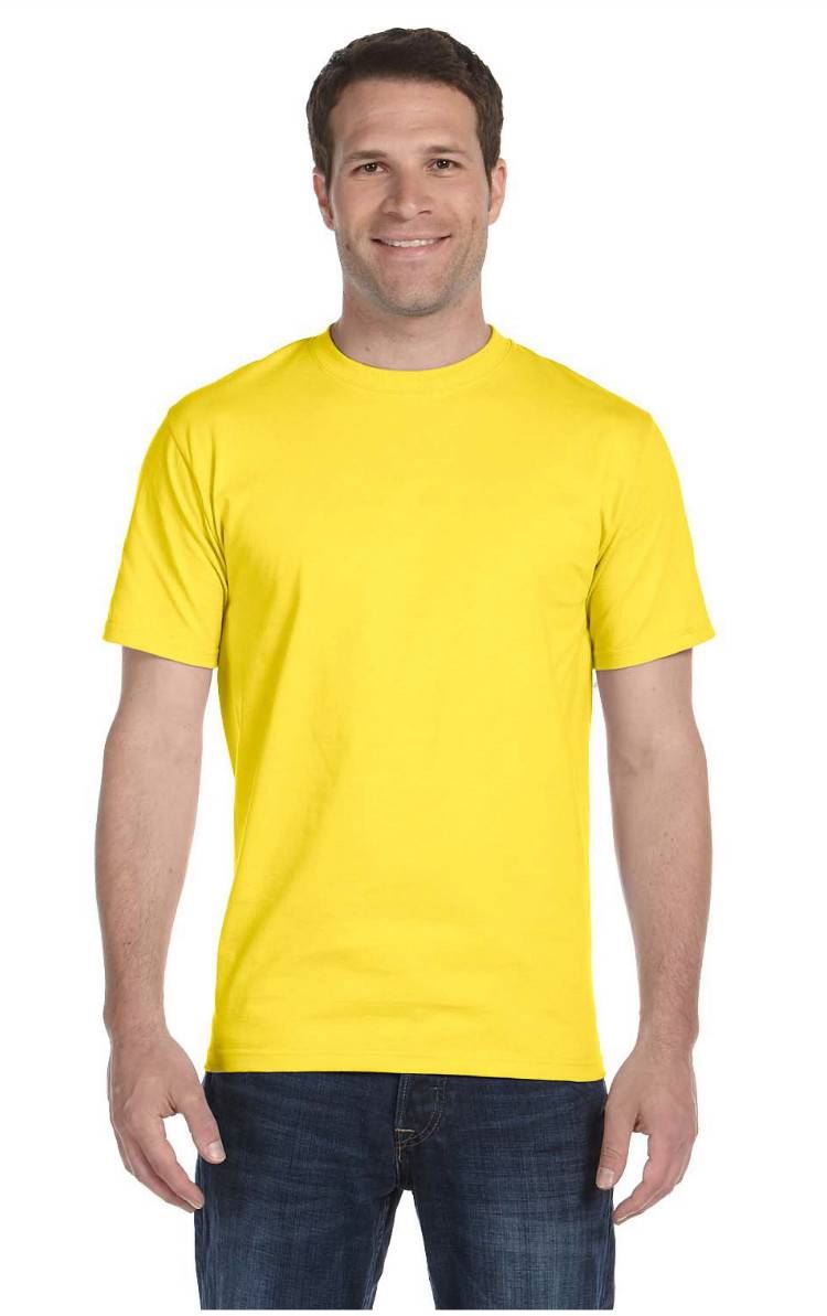 Hanes Mens Beefy T-Shirt Short Sleeve Preshrunk Cotton S-3XL 5180 - Picture 32 of 32