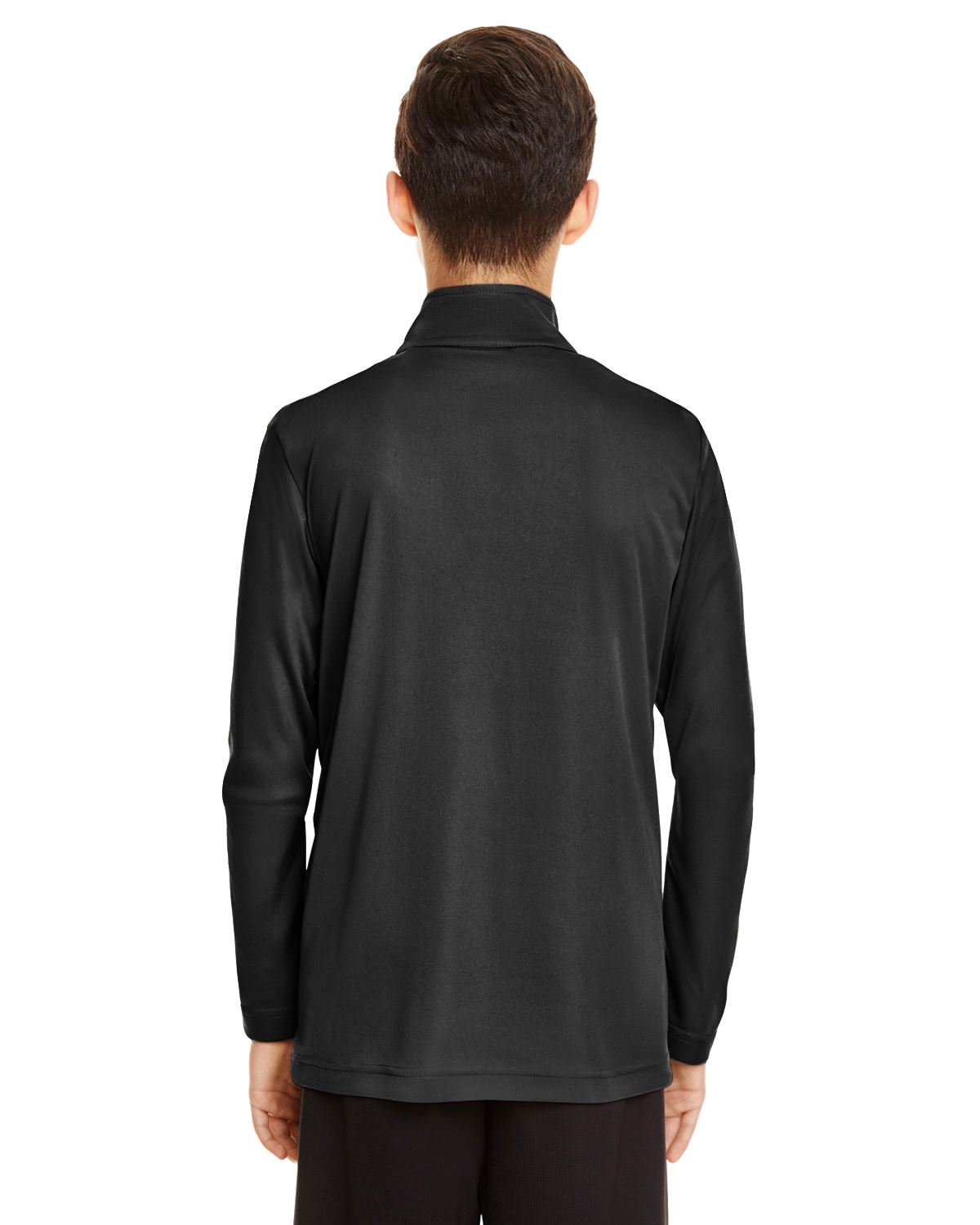Team 365 Youth Quarter-Zip Zone Performance Jacket TT31Y - Picture 4 of 20