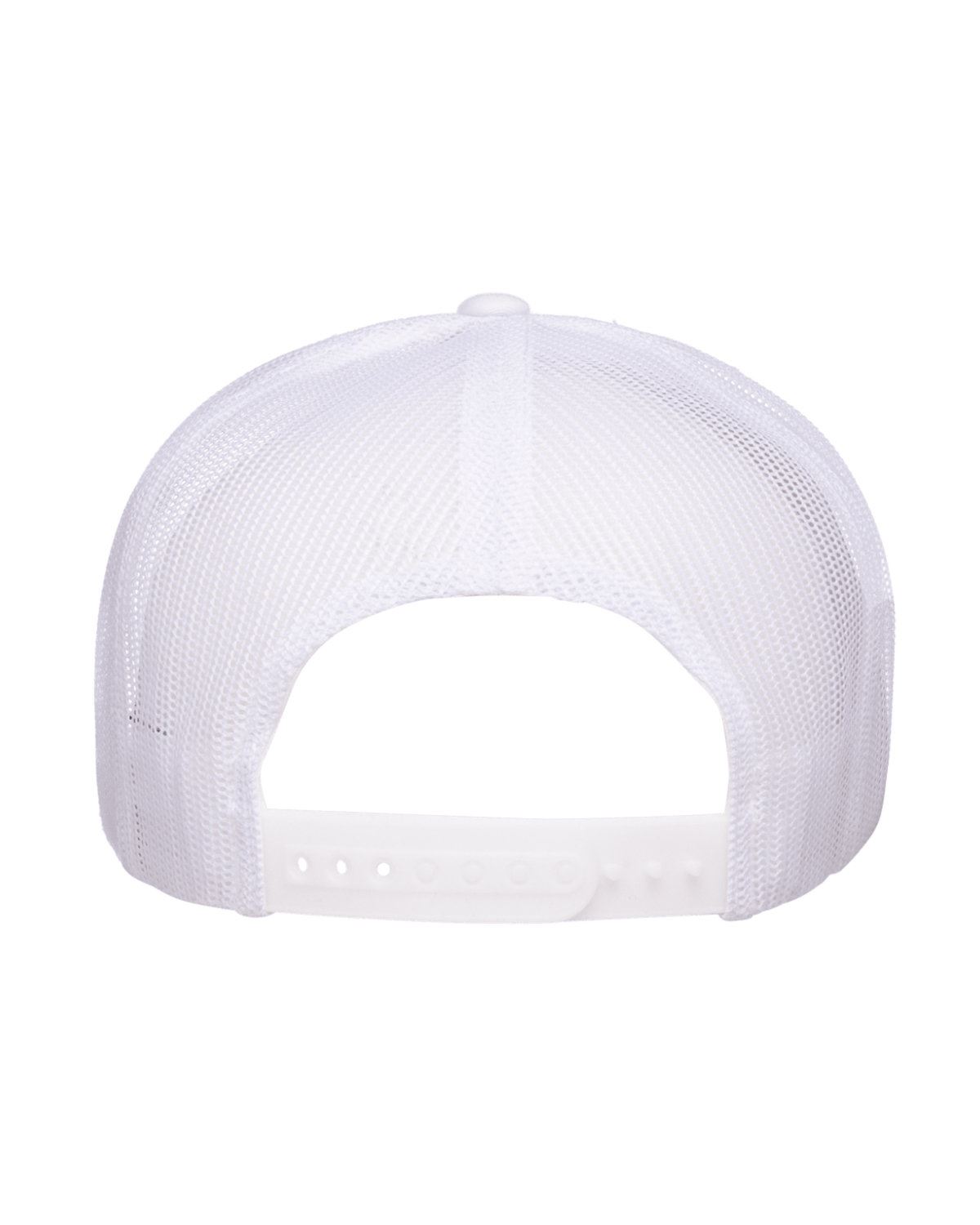 YP Classics Yupoong Flat Bill Trucker Cap Structured Meshback Snapback Hat 6006 - Picture 21 of 21