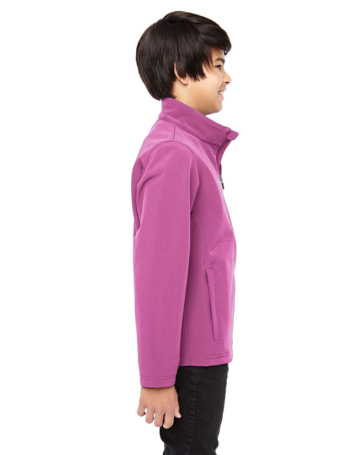 Team 365 Outerwear Youth Leader Soft Shell Jacket TT80Y - Picture 7 of 23
