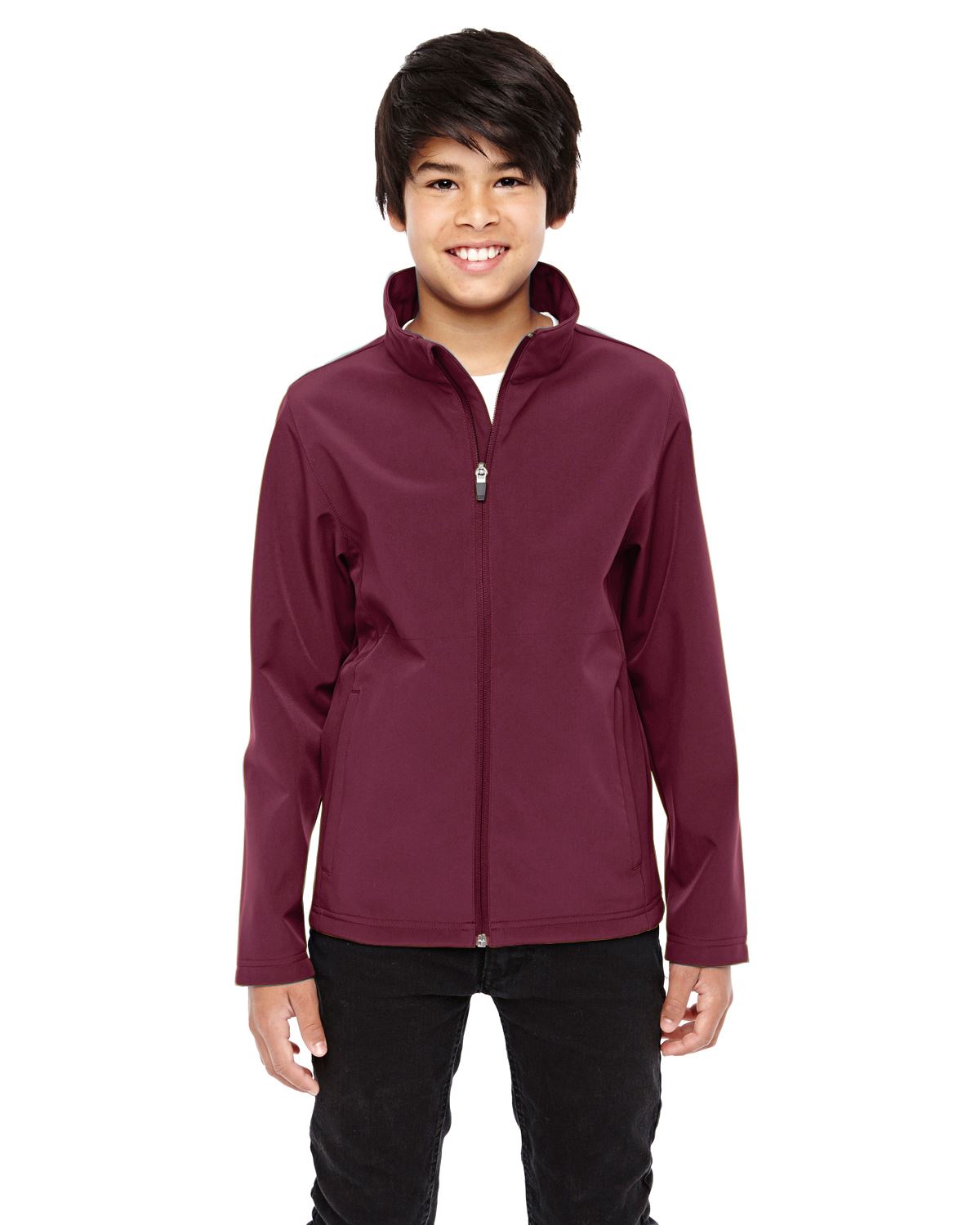 Team 365 Outerwear Youth Leader Soft Shell Jacket TT80Y - Picture 15 of 23