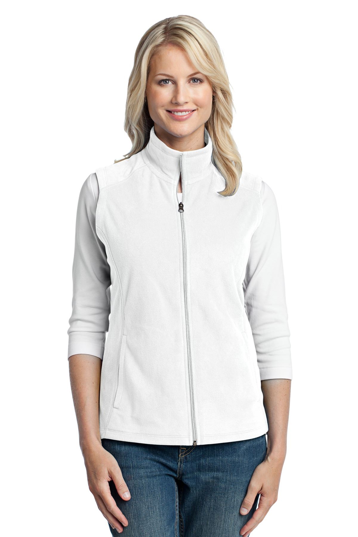 Port Authority Womens Microfleece Vest L226