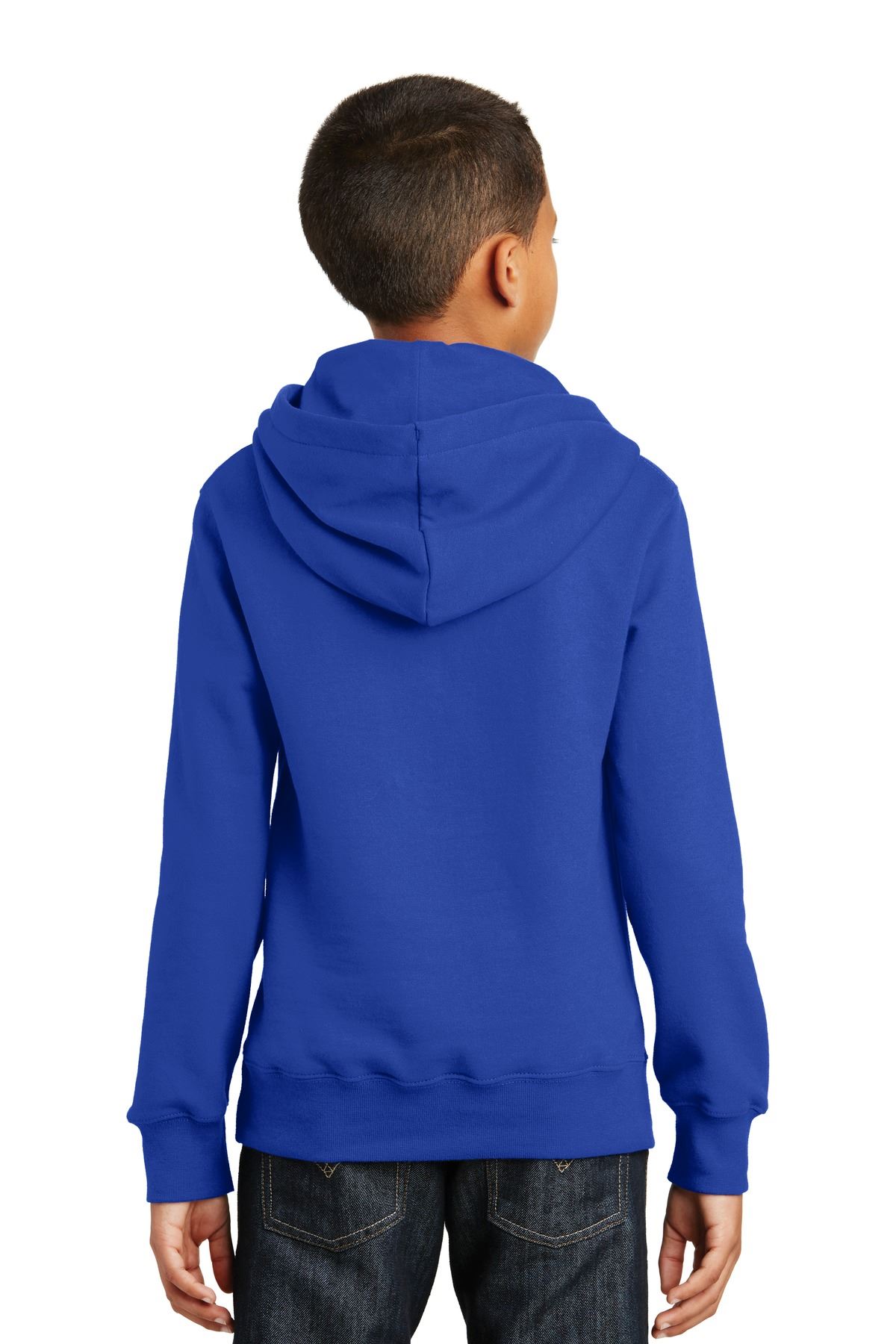 Port & Company Youth Pullover Hooded Sweatshirt Fan Favorite Fleece M-PC850YH - Picture 17 of 19