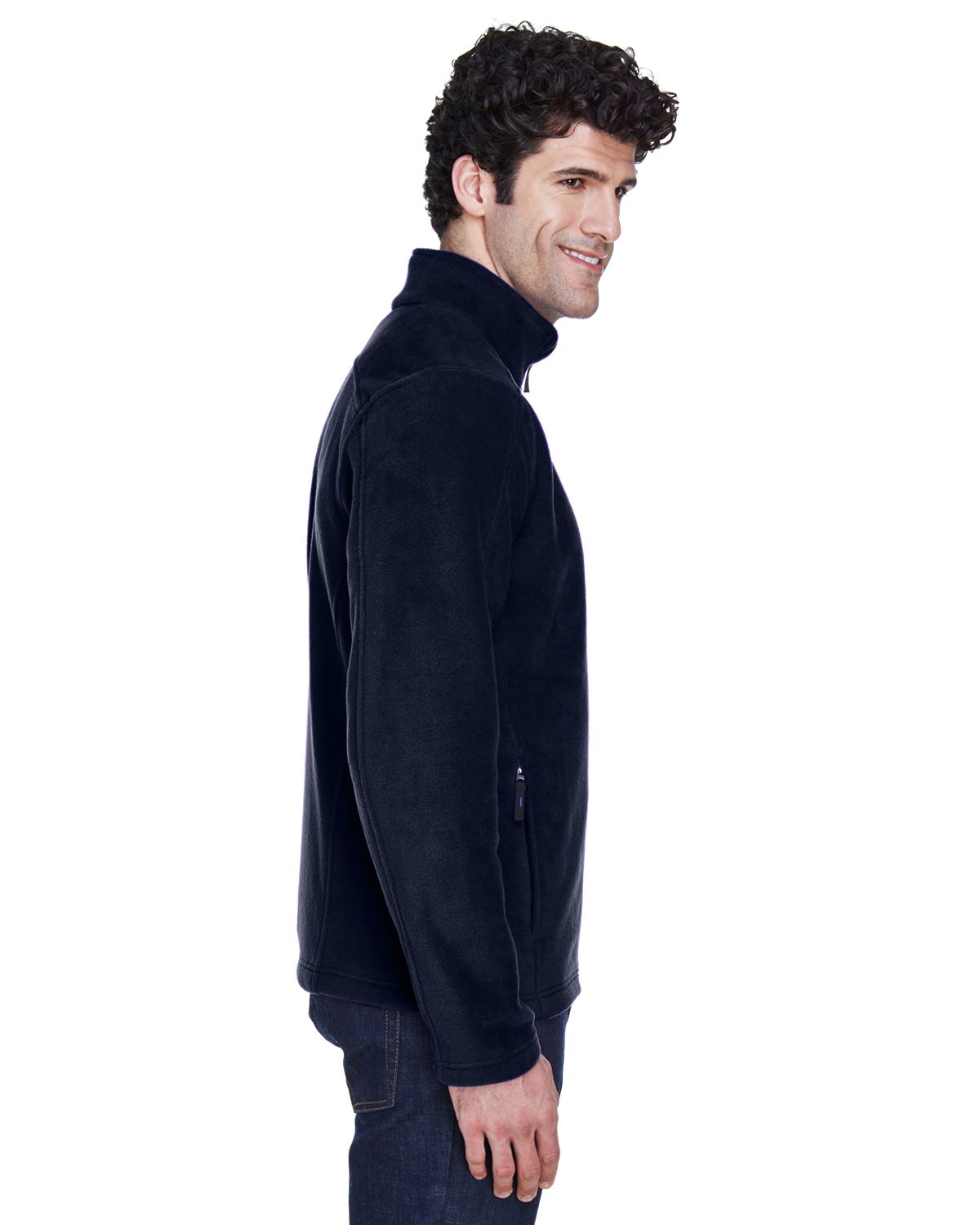 Core 365 Mens Tall Journey Fleece Jacket 88190T - Picture 8 of 11