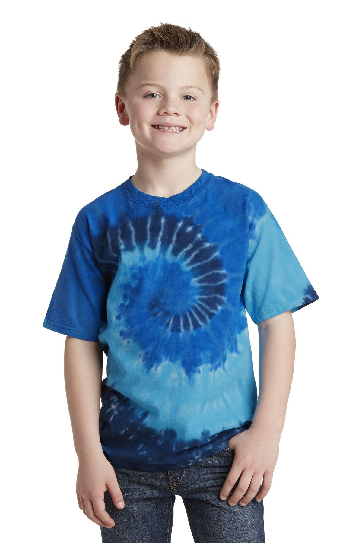 Port & Company Youth Short Sleeve 100% Cotton Tie-Dye T-Shirt PC147Y - Picture 22 of 43