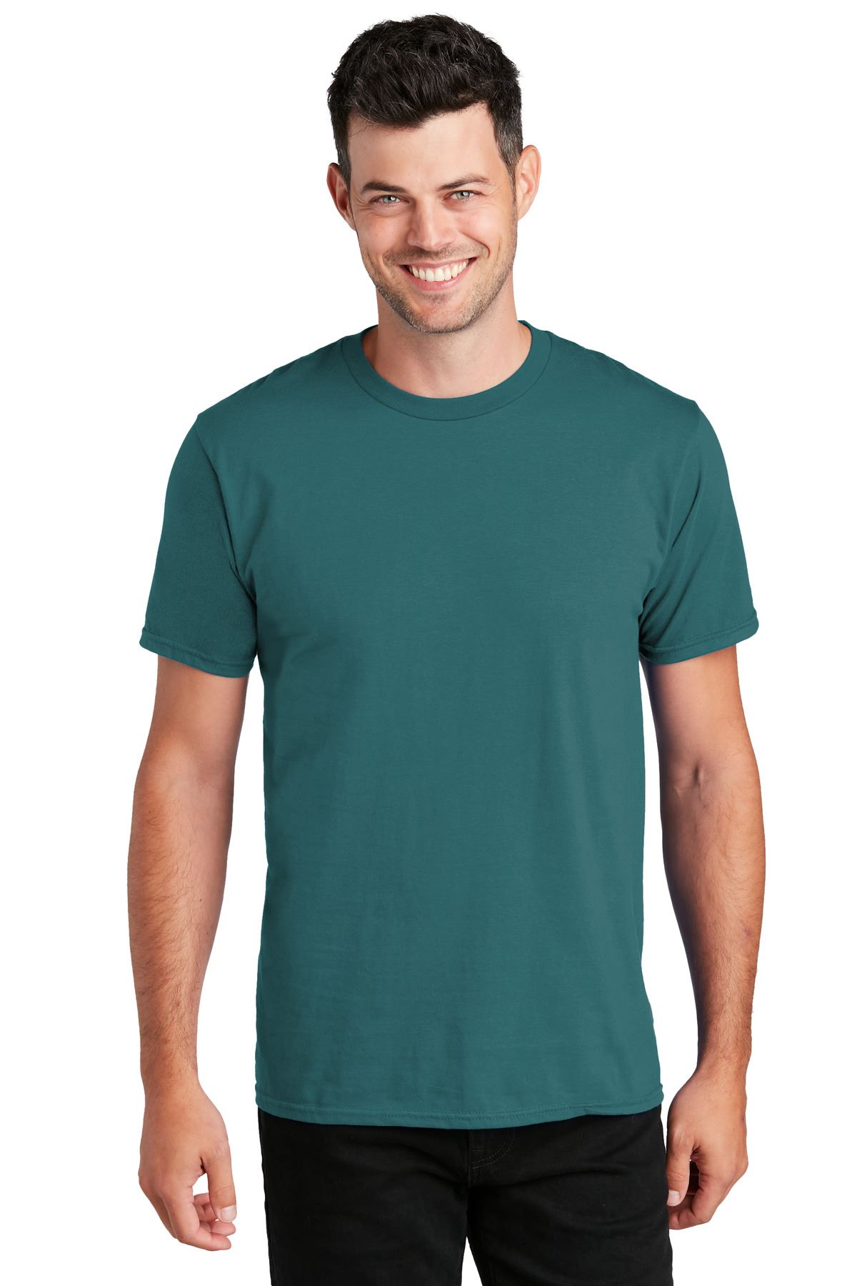 Port & Company Men’s Fan Favorite Tee – 100% Ring Spun Cotton T-Shirt With Removable Tag (Style PC450) - View #11