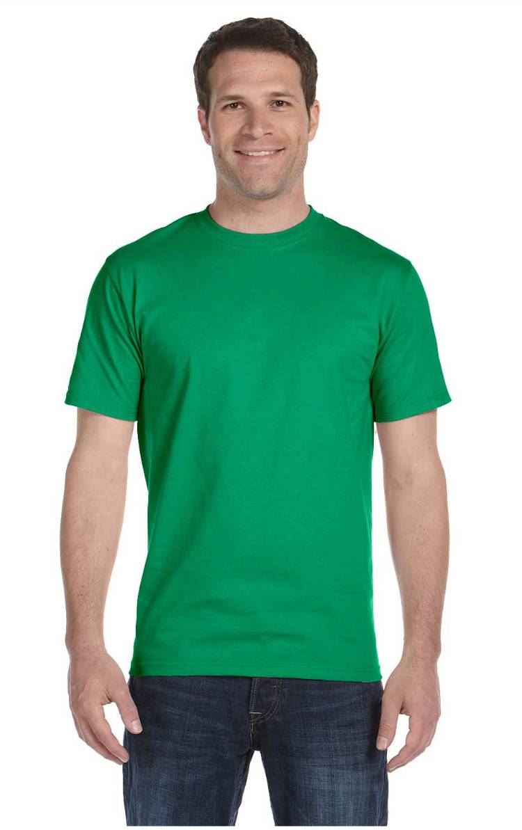 Hanes Mens Beefy T-Shirt Short Sleeve Preshrunk Cotton S-3XL 5180 - Picture 17 of 32
