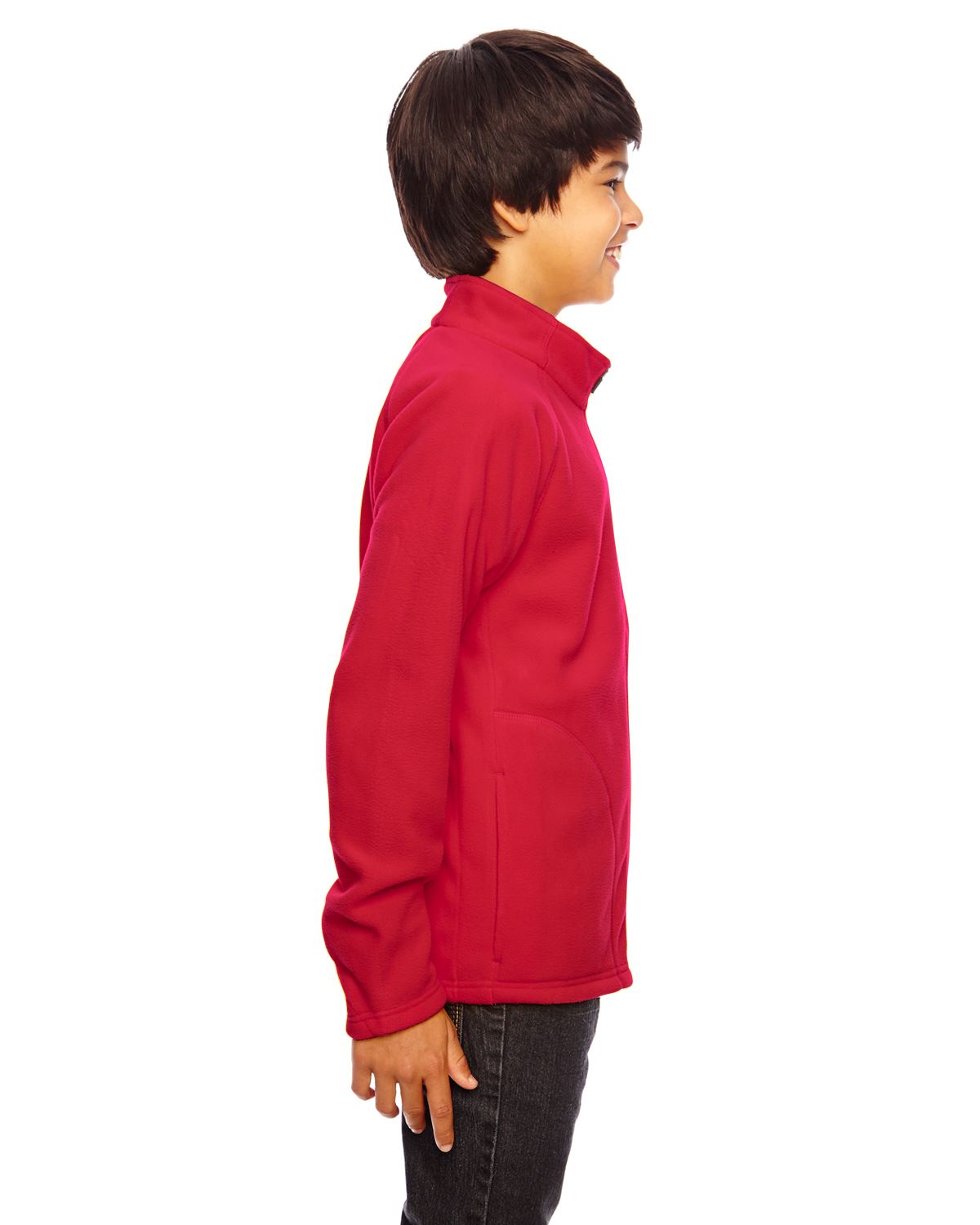 Team 365 Fleece Jacket Youth Campus Microfleece Jacket TT90Y - Picture 38 of 44