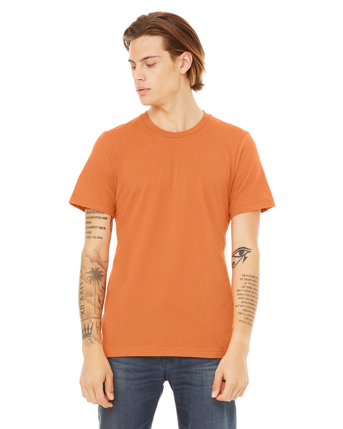 Bella + Canvas Unisex Short-Sleeve Cotton Jersey T-Shirt 3001C - Picture 11 of 51