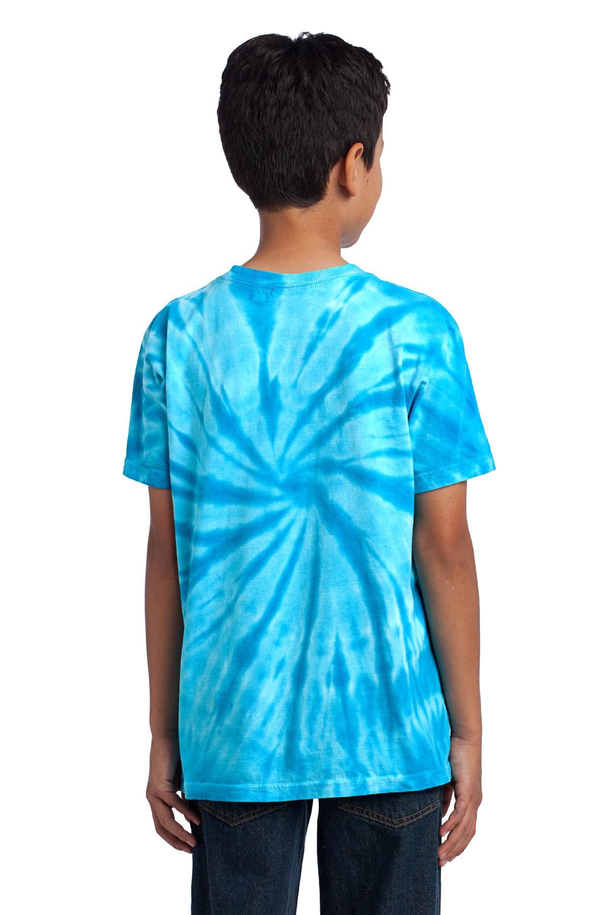 Port & Company Youth Short Sleeve 100% Cotton Tie-Dye T-Shirt PC147Y - Picture 39 of 43