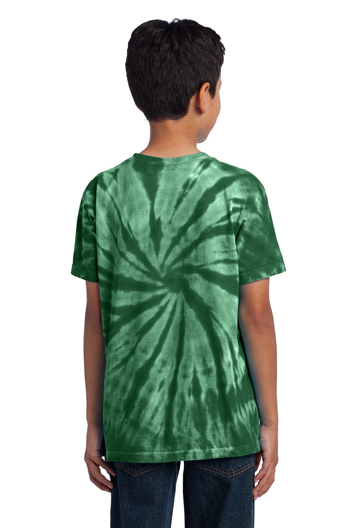 Port & Company Youth Short Sleeve 100% Cotton Tie-Dye T-Shirt PC147Y - Picture 9 of 43