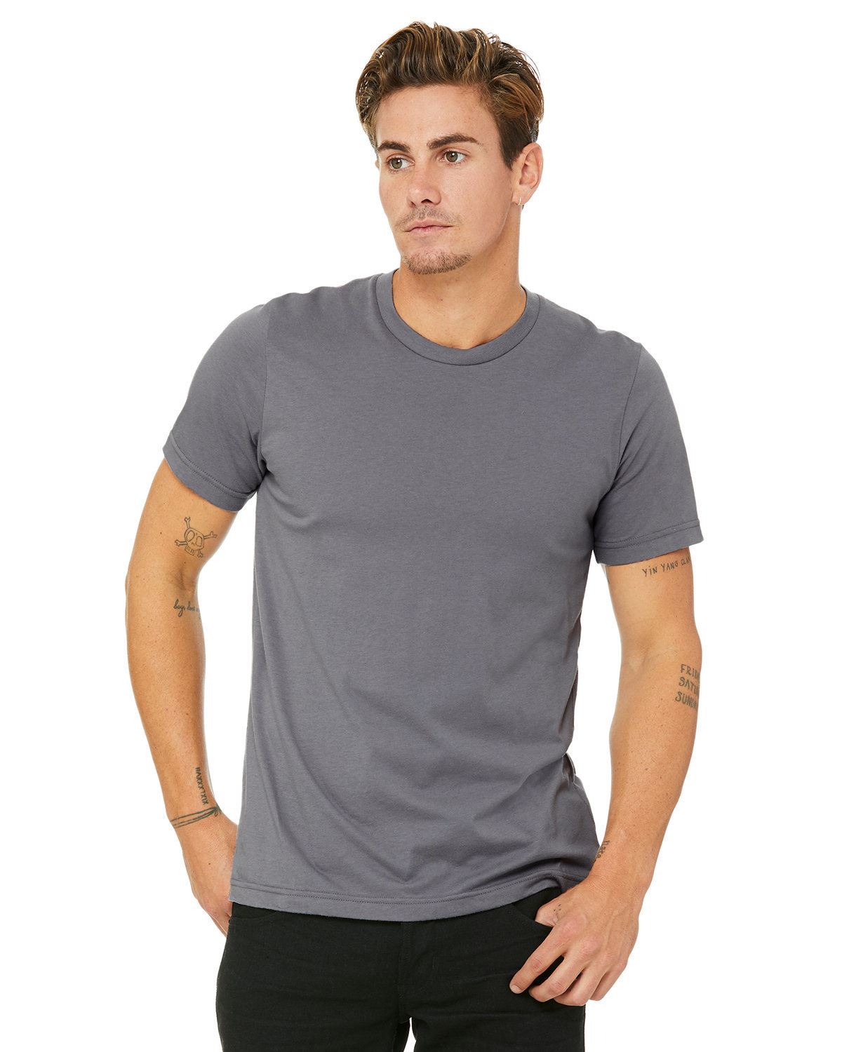 Bella + Canvas Unisex Short-Sleeve Cotton Jersey T-Shirt 3001C - Picture 42 of 51