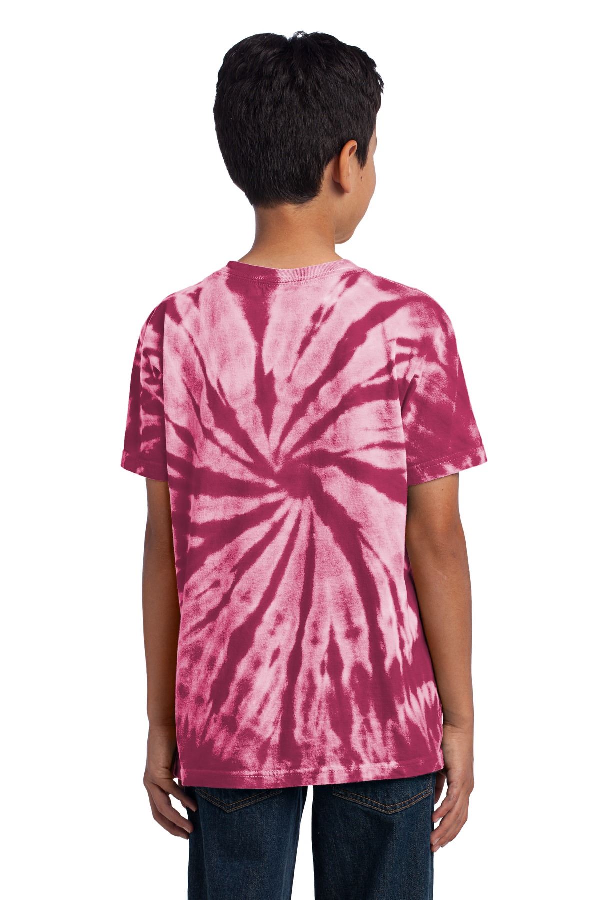 Port & Company Youth Short Sleeve 100% Cotton Tie-Dye T-Shirt PC147Y - Picture 17 of 43
