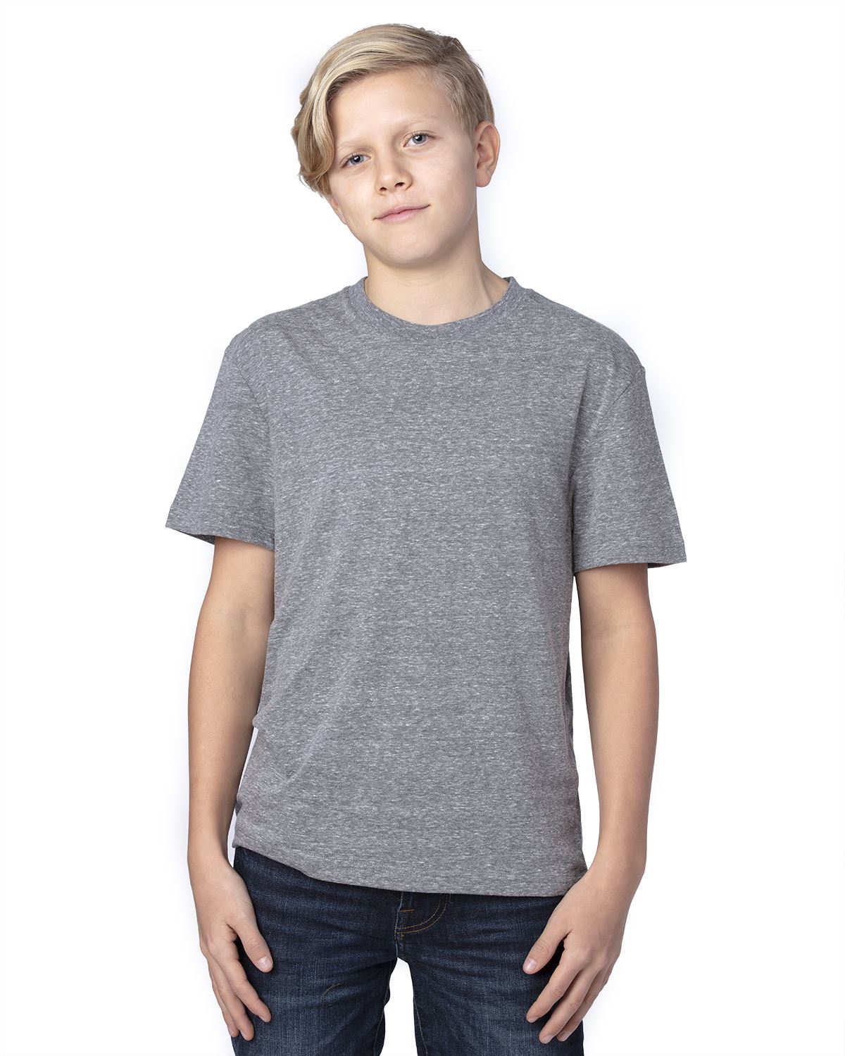 Threadfast Apparel Youth T-Shirt Triblend Side Seamed Sizes XS-XL 602A - Picture 8 of 18