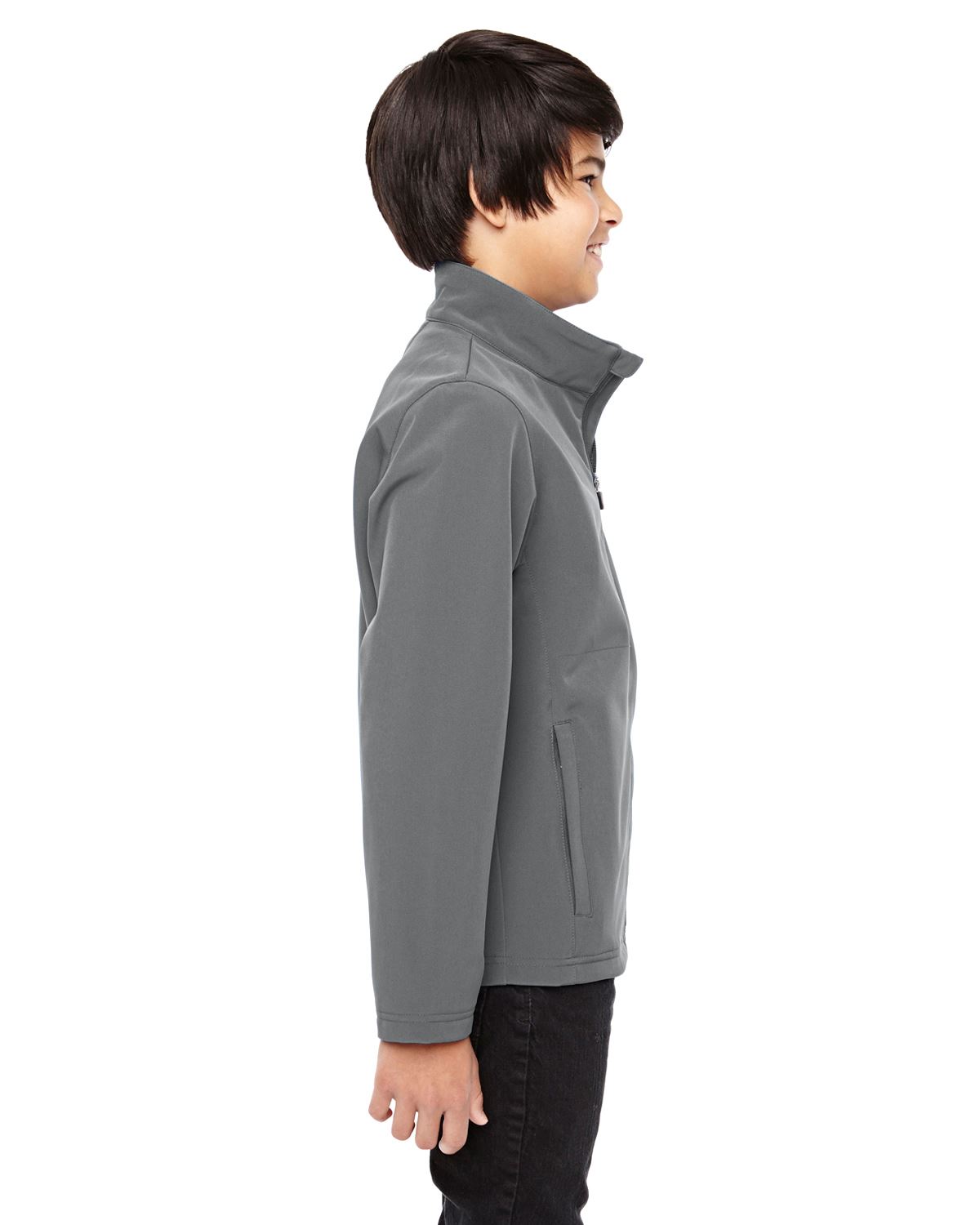Team 365 Outerwear Youth Leader Soft Shell Jacket TT80Y - Picture 14 of 23