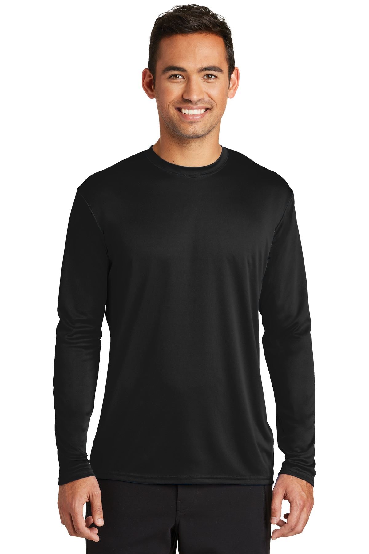 Port & Company Mens Dri-Fit Long Sleeve Workout UPF50 Protection T-Shirt PC380LS - Picture 12 of 21