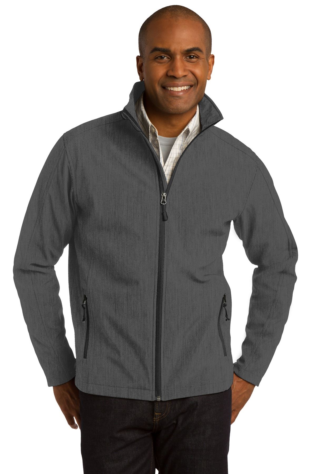 Port Authority Mens Core Soft Shell Water Resistant Jacket J317 - Picture 7 of 24