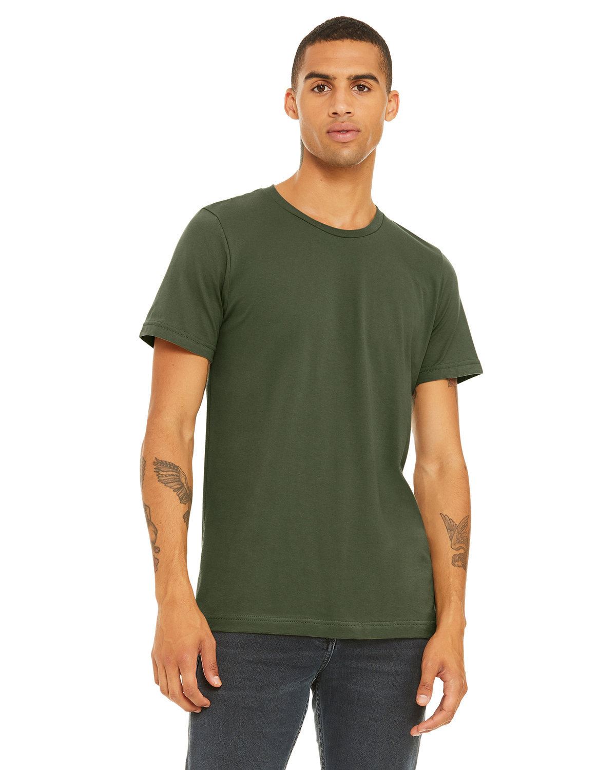 Bella + Canvas Unisex Short-Sleeve Cotton Jersey T-Shirt 3001C - Picture 29 of 51