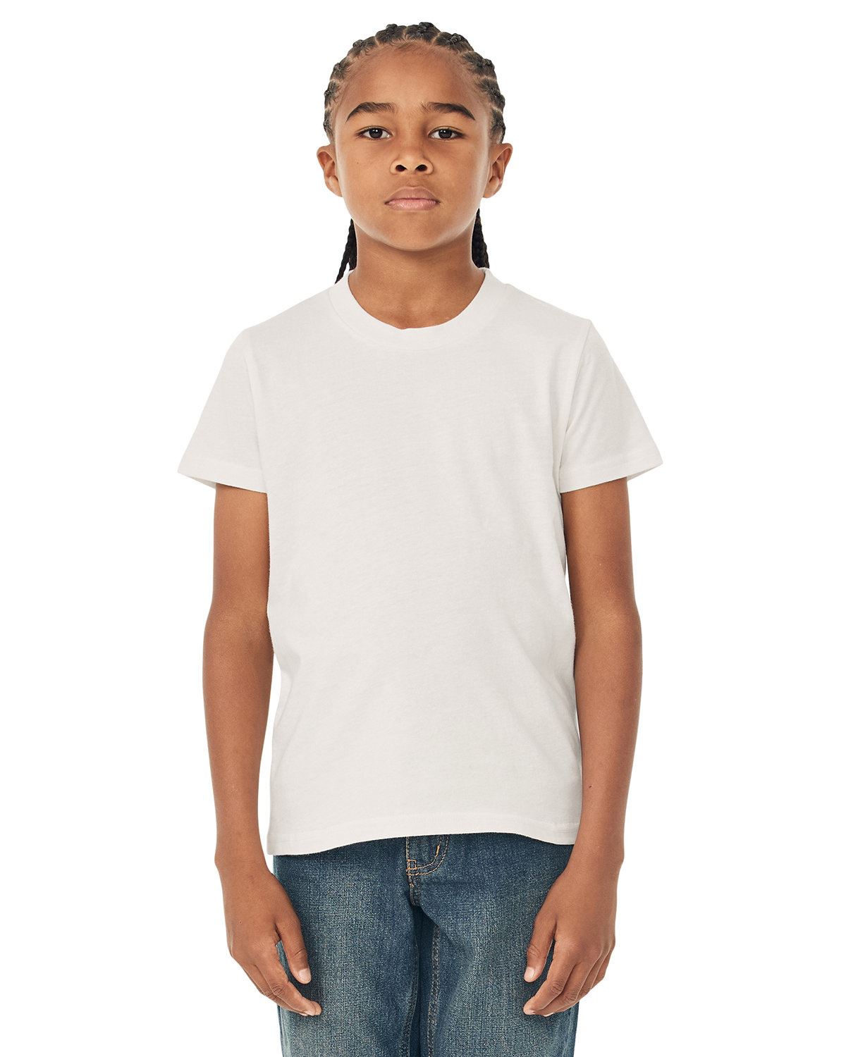 Bella + Canvas Youth Jersey Short-Sleeves Cotton T-Shirt 3001Y - Picture 40 of 41