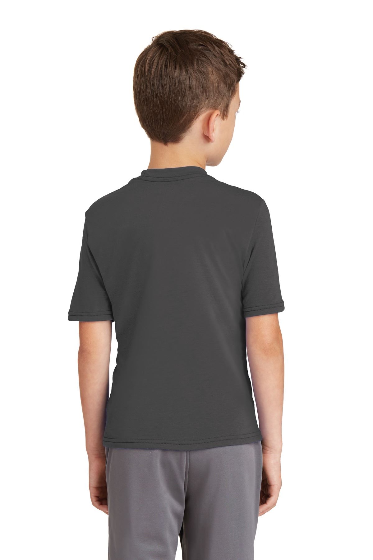 Port & Company Youth Short Sleeve Performance 65/35 Blend T-Shirt PC381Y - Picture 7 of 23
