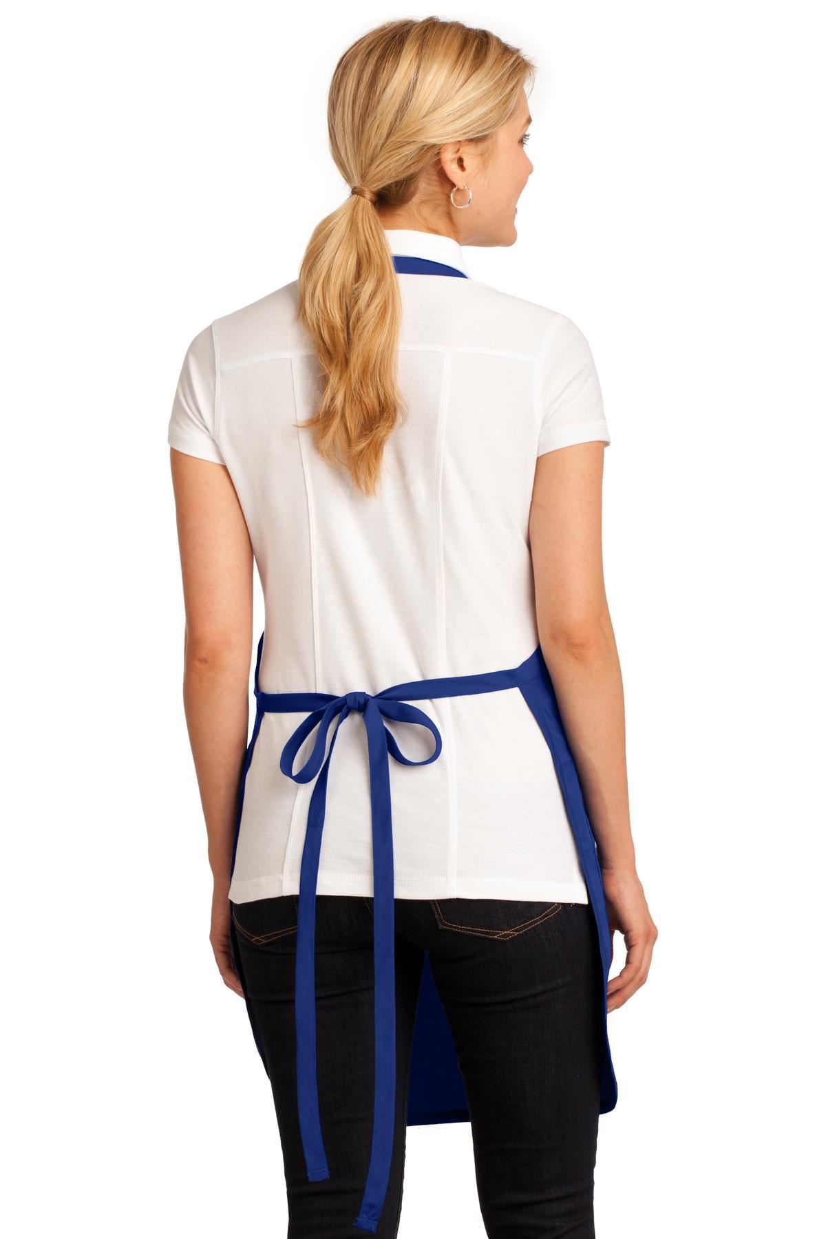 Port Authority Full Length Apron 3 Front Pockets Adjustable Neck Strap A703 - Picture 13 of 15