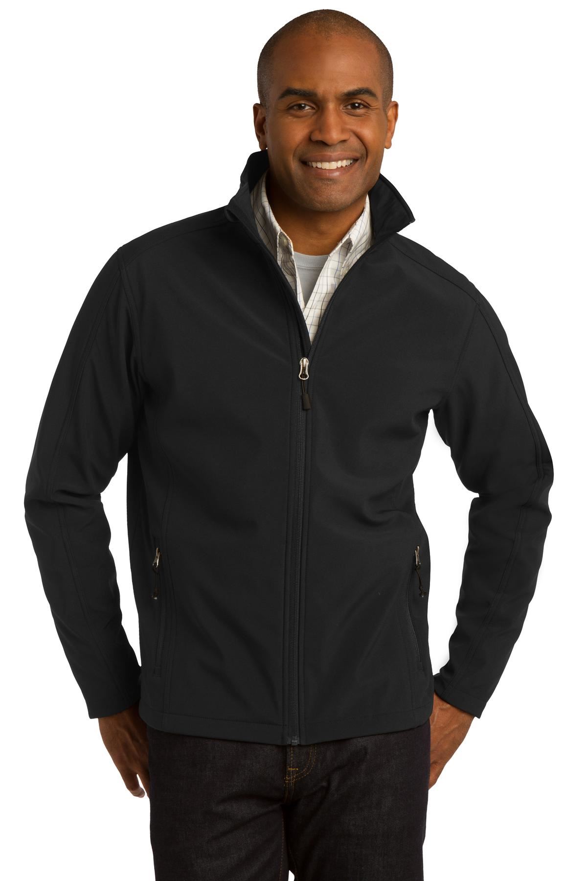 Port Authority Mens Core Soft Shell Water Resistant Jacket J317 - Picture 5 of 24