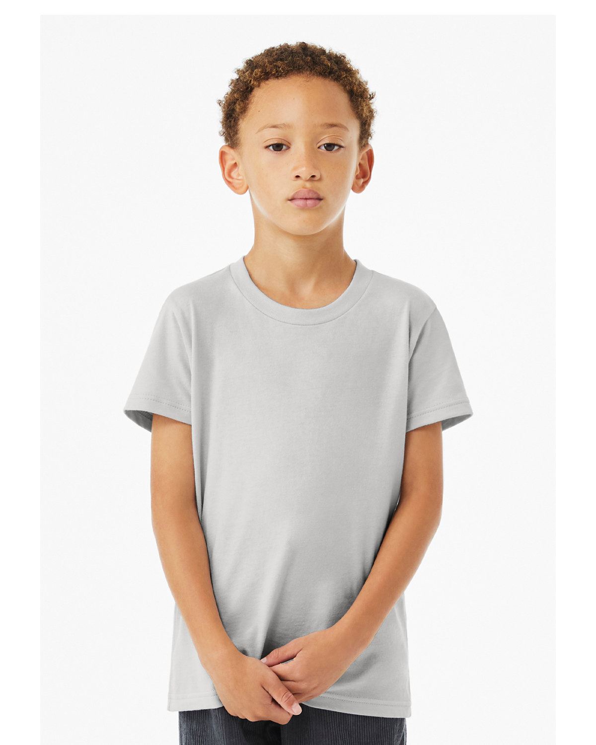 Bella + Canvas Youth Jersey Short-Sleeves Cotton T-Shirt 3001Y - Picture 31 of 41