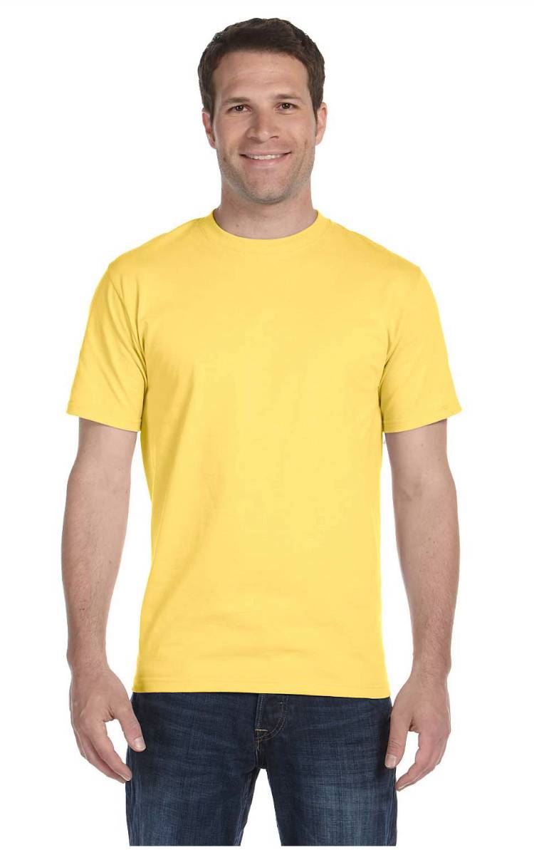 Hanes Mens Beefy T-Shirt Short Sleeve Preshrunk Cotton S-3XL 5180 - Picture 9 of 32
