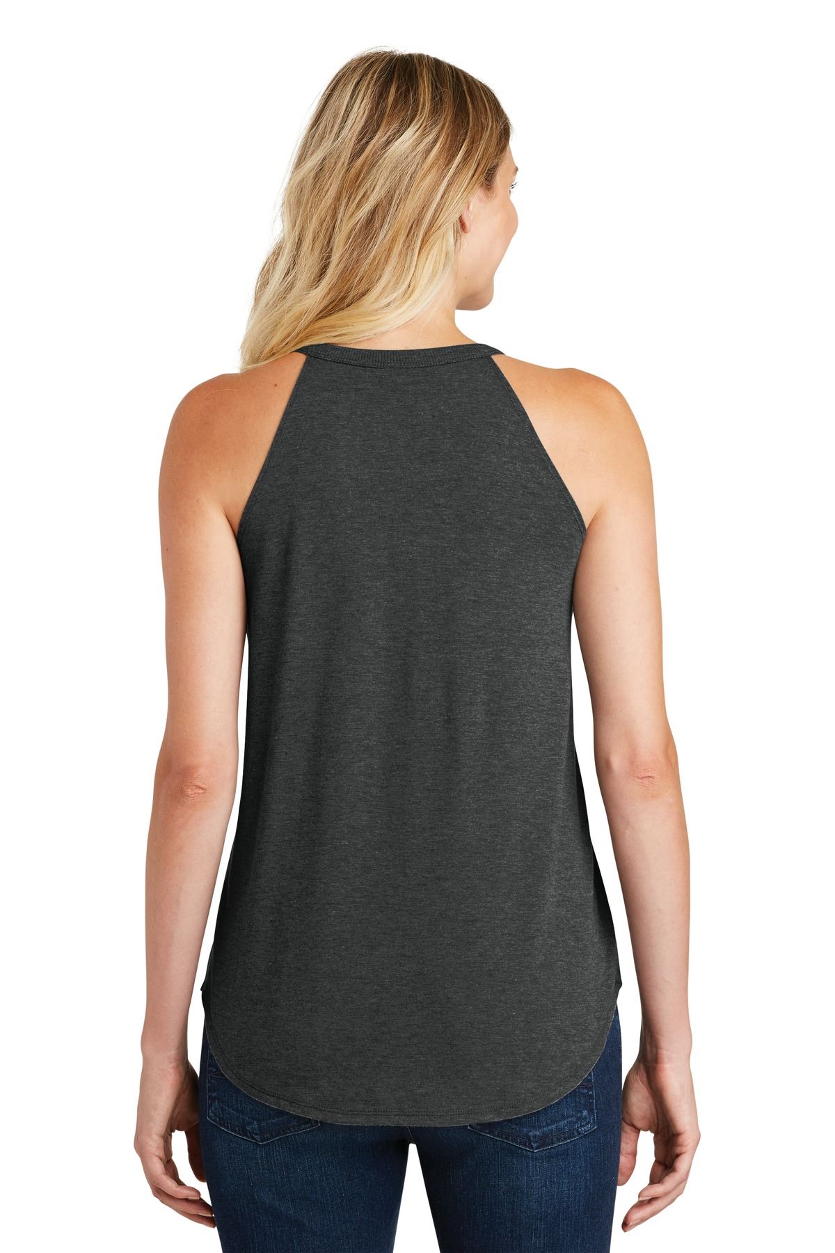 District Made Womens Sleeveless Perfect Tri Rocker Stylish Tank Top DT137L - Picture 7 of 21